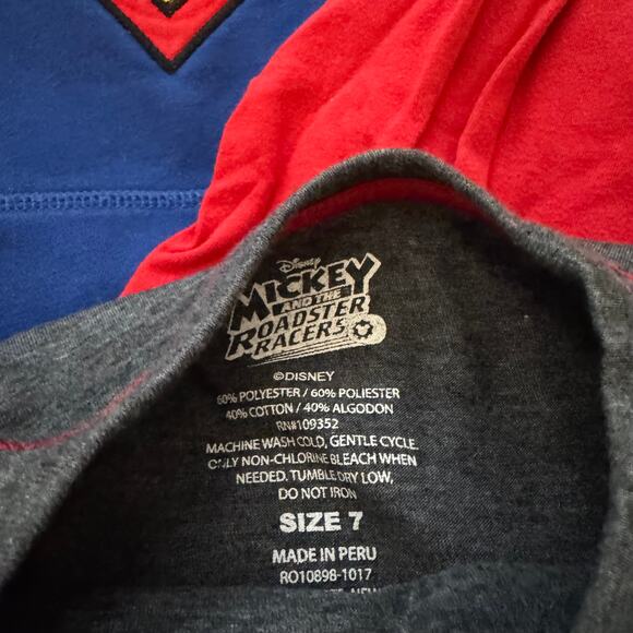 Bundle of Boys Character Items: Superman/Mickey/Spiderman Size 7-8 - Picture 3 of 9
